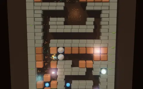 Blast Mason (The Copper Foundry, cave 3), a screenshot from Tinkerlode