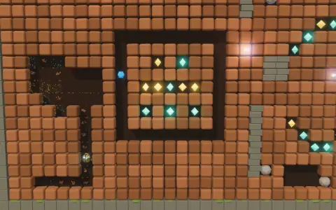 Cupola Floor (The Copper Foundry, cave 2), a screenshot from Tinkerlode