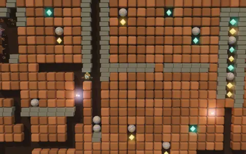 Shale Run (The Dig Face, cave 4), a screenshot from Tinkerlode